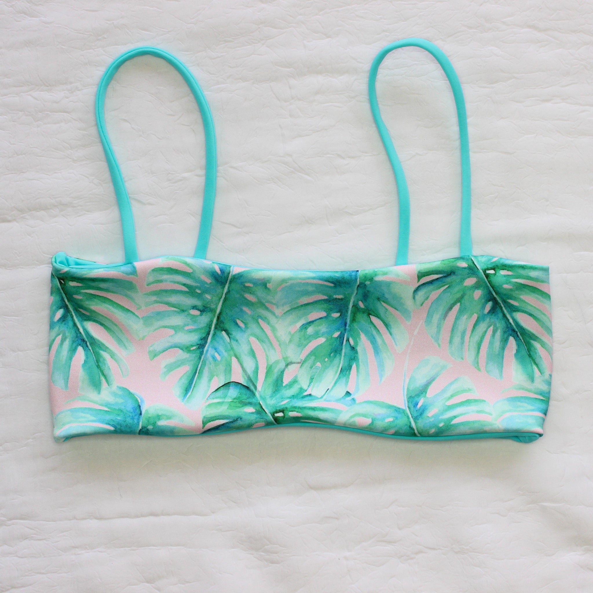 Bandeau Top - Summer Prints - Leila Swimwear